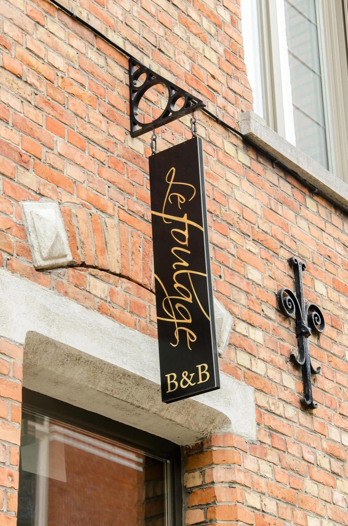 B&B Le Foulage Brugge Eksteriør bilde